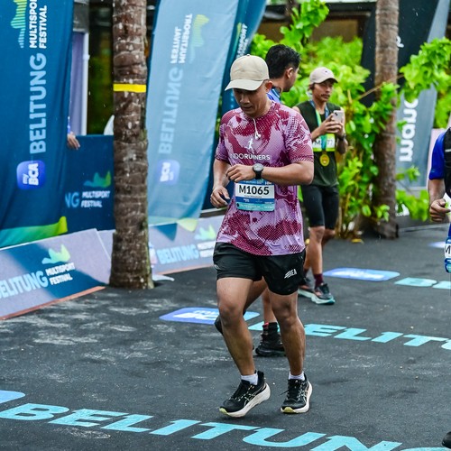 Race photo from Belitung Multisport Festival