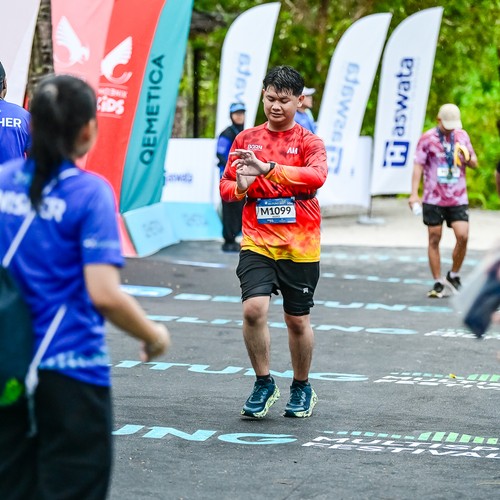 Race photo from Belitung Multisport Festival