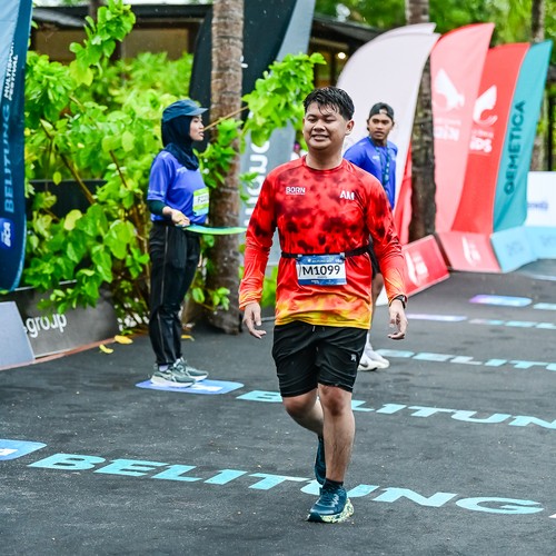 Race photo from Belitung Multisport Festival