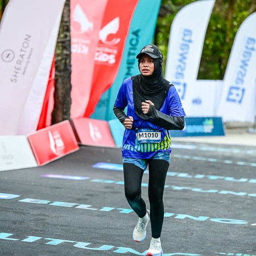 Race photo from Belitung Multisport Festival