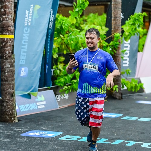 Race photo from Belitung Multisport Festival