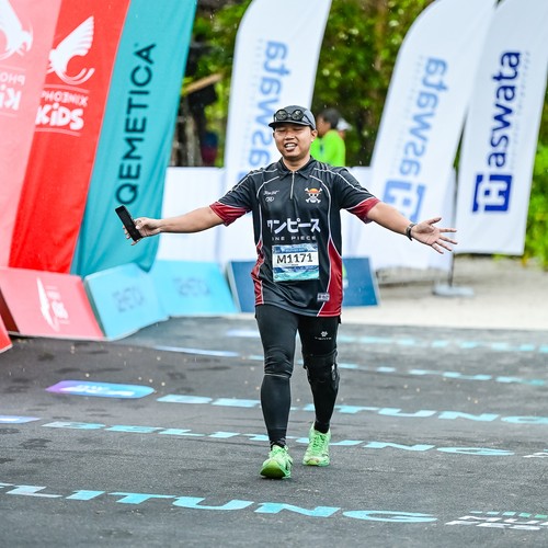 Race photo from Belitung Multisport Festival