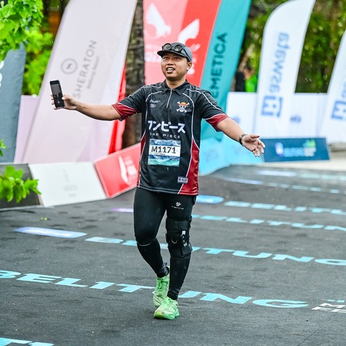 Race photo from Belitung Multisport Festival