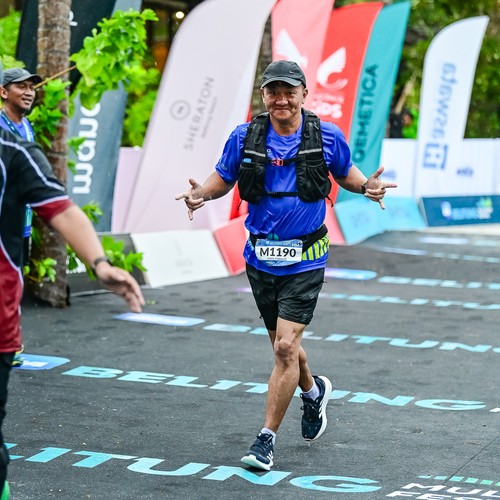 Race photo from Belitung Multisport Festival