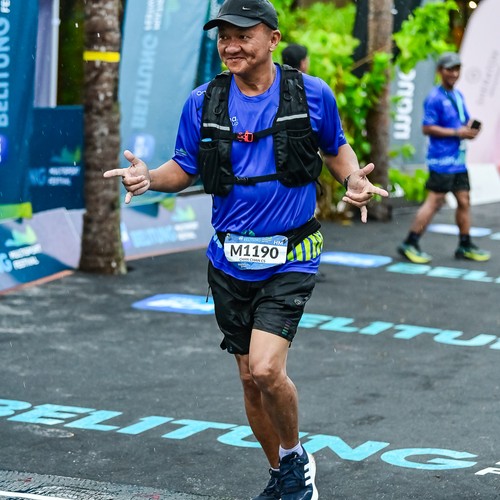 Race photo from Belitung Multisport Festival