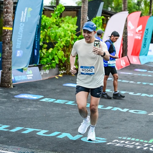 Race photo from Belitung Multisport Festival