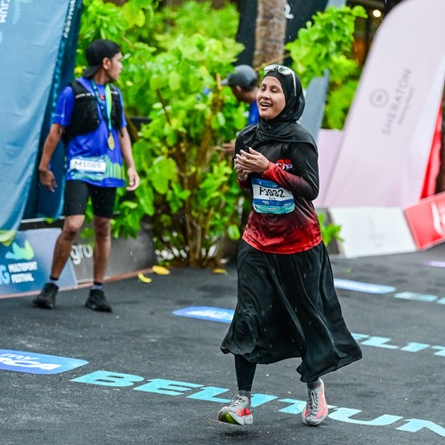 Race photo from Belitung Multisport Festival