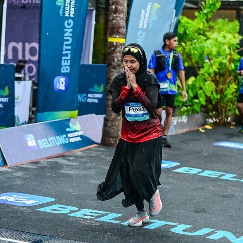 Race photo from Belitung Multisport Festival