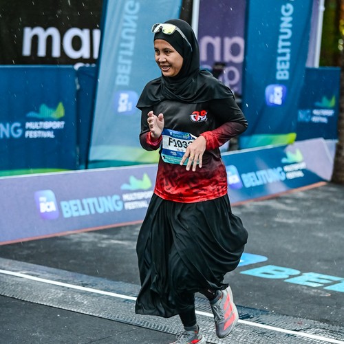 Race photo from Belitung Multisport Festival