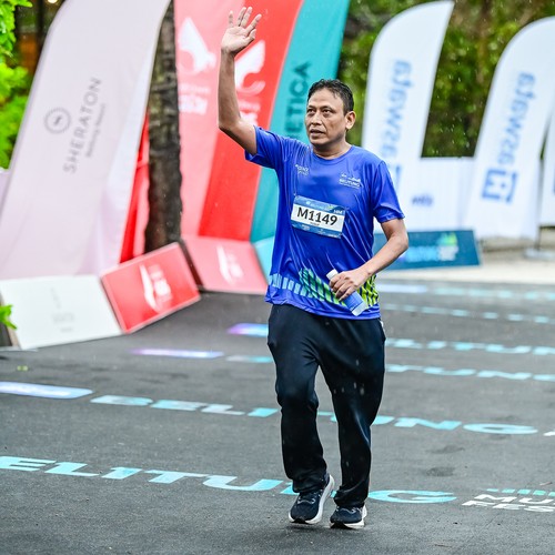 Race photo from Belitung Multisport Festival