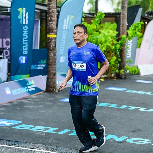 Race photo from Belitung Multisport Festival