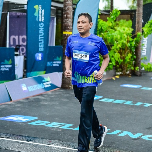 Race photo from Belitung Multisport Festival