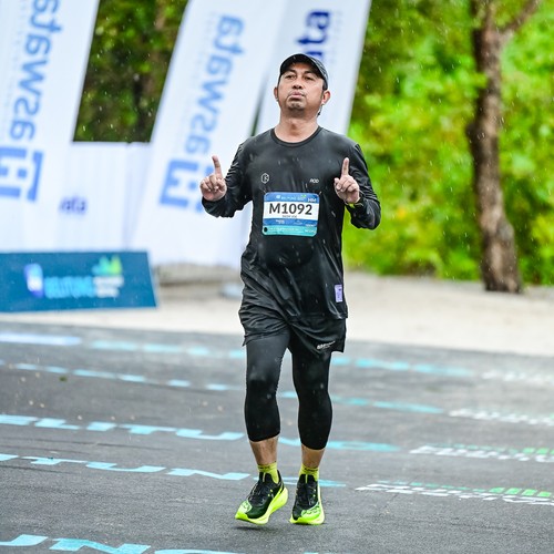 Race photo from Belitung Multisport Festival