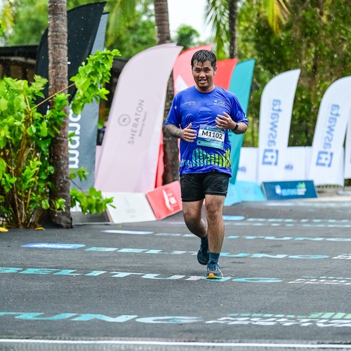 Race photo from Belitung Multisport Festival