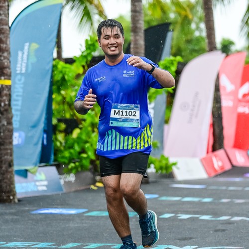 Race photo from Belitung Multisport Festival