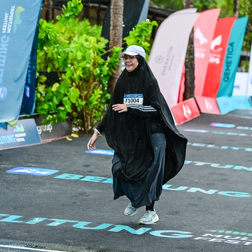 Race photo from Belitung Multisport Festival