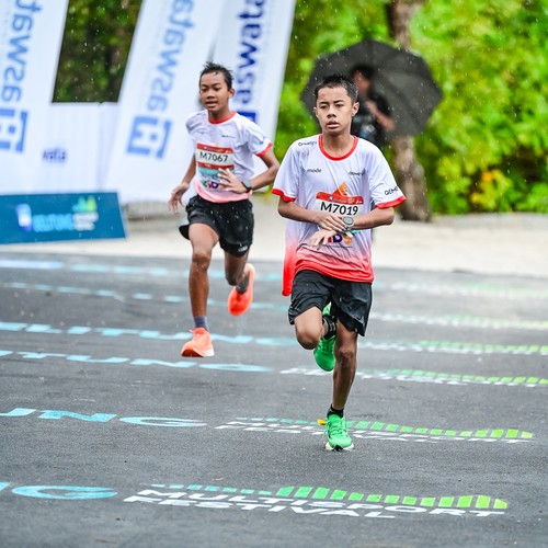Race photo from Belitung Multisport Festival