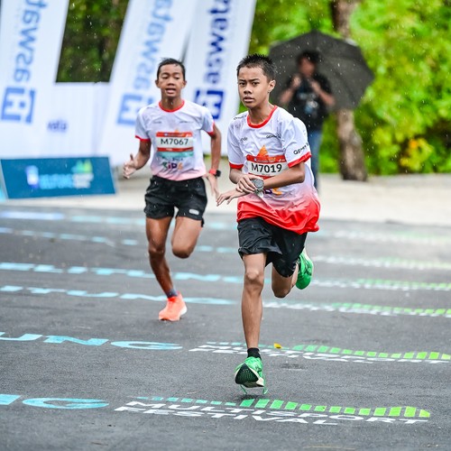Race photo from Belitung Multisport Festival
