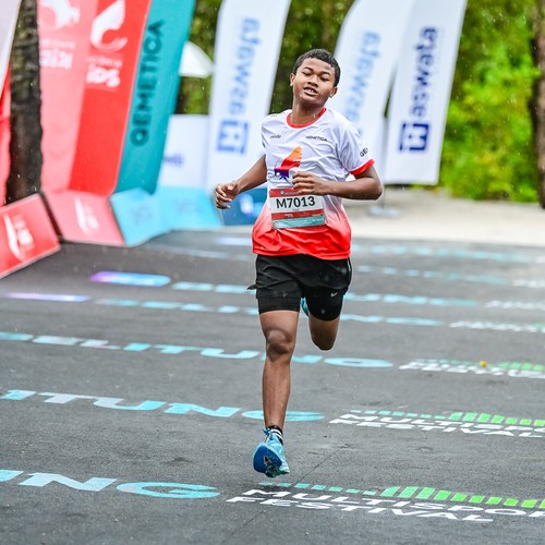 Race photo from Belitung Multisport Festival