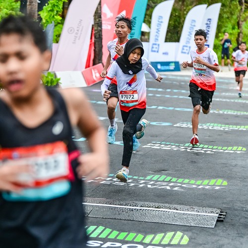 Race photo from Belitung Multisport Festival