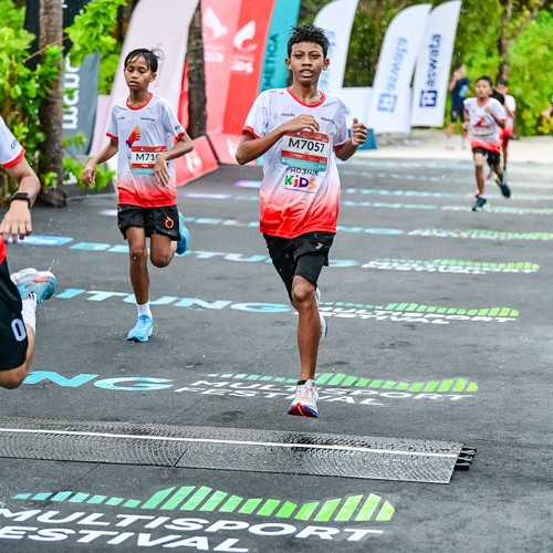 Race photo from Belitung Multisport Festival