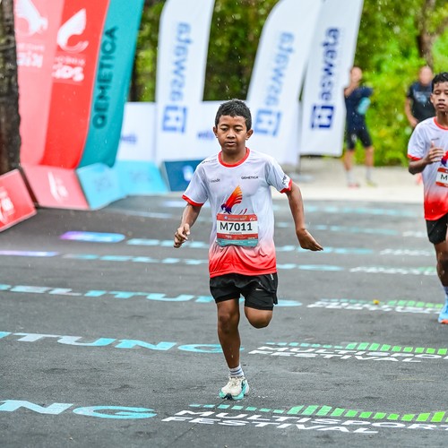 Race photo from Belitung Multisport Festival