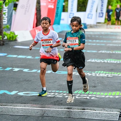 Race photo from Belitung Multisport Festival