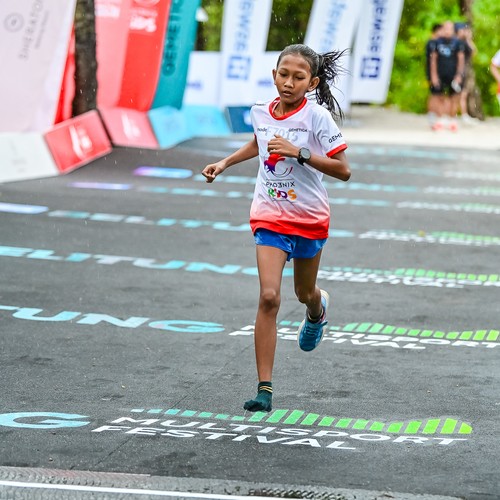 Race photo from Belitung Multisport Festival