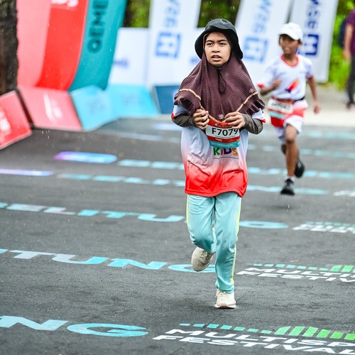 Race photo from Belitung Multisport Festival