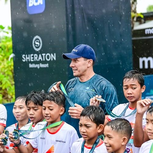 Race photo from Belitung Multisport Festival