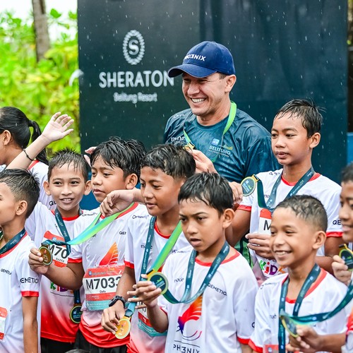 Race photo from Belitung Multisport Festival