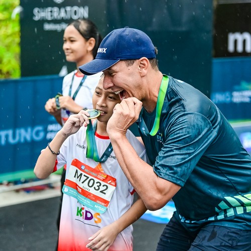Race photo from Belitung Multisport Festival