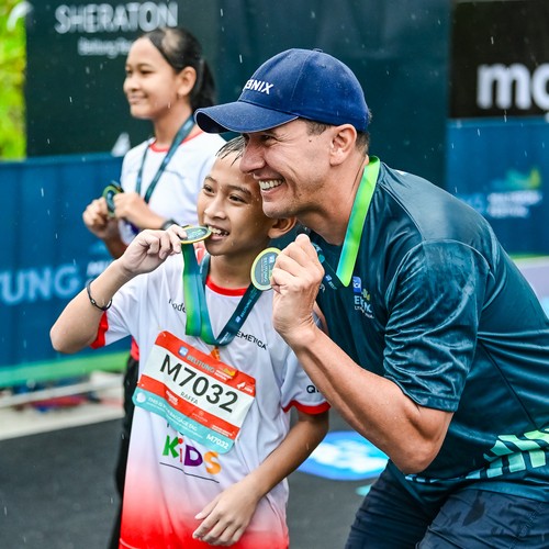 Race photo from Belitung Multisport Festival