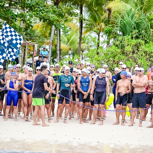 Race photo from Belitung Multisport Festival