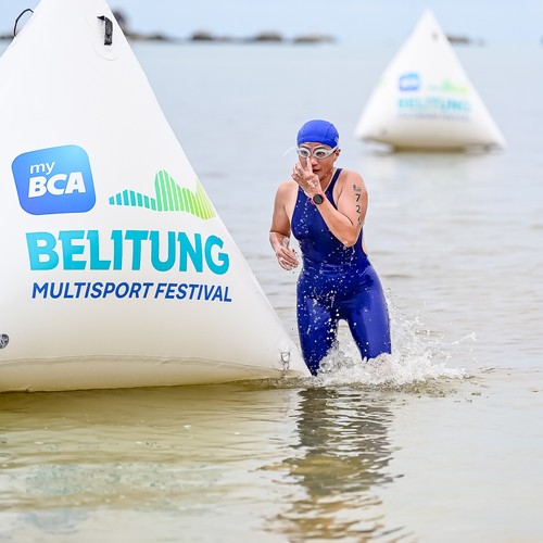 Race photo from Belitung Multisport Festival