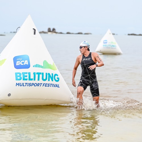 Race photo from Belitung Multisport Festival