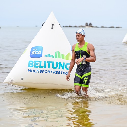 Race photo from Belitung Multisport Festival
