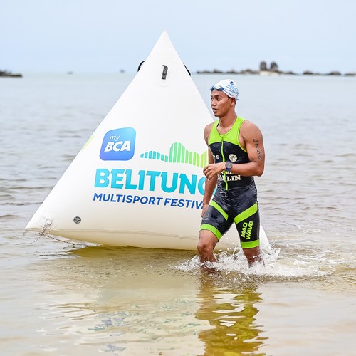 Race photo from Belitung Multisport Festival