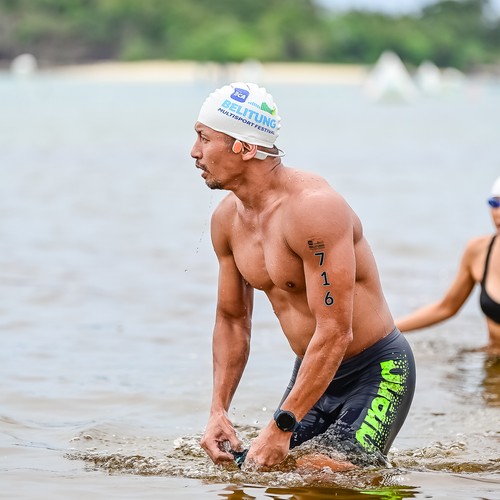 Race photo from Belitung Multisport Festival