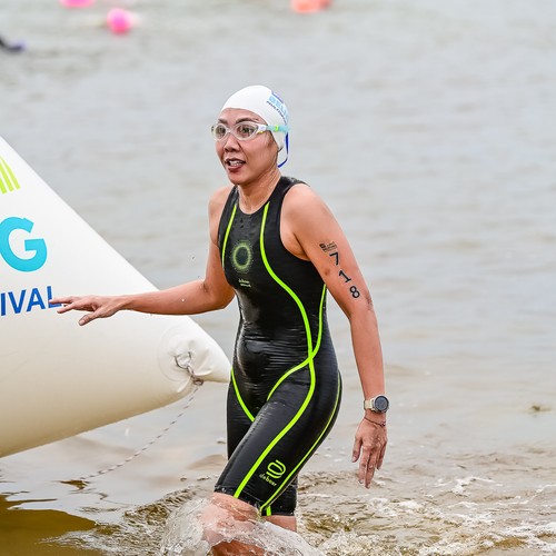 Race photo from Belitung Multisport Festival