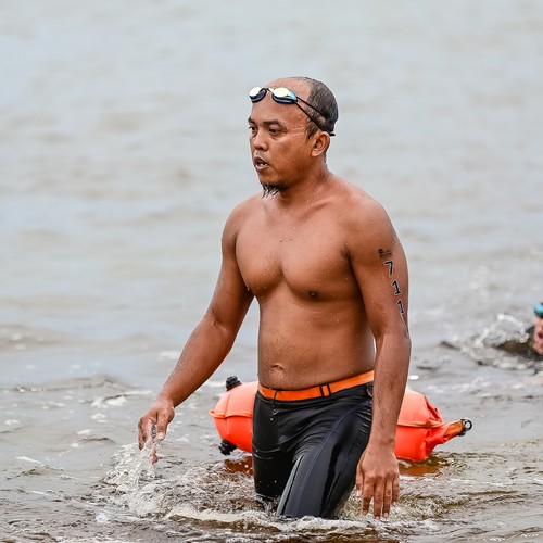 Race photo from Belitung Multisport Festival