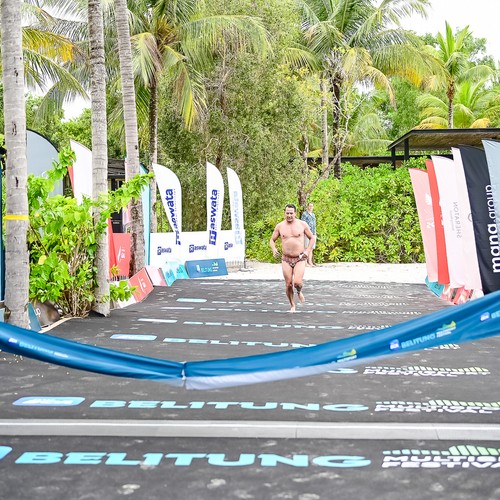 Race photo from Belitung Multisport Festival