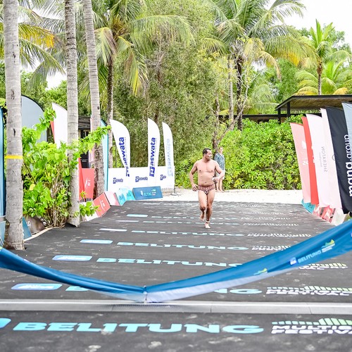 Race photo from Belitung Multisport Festival