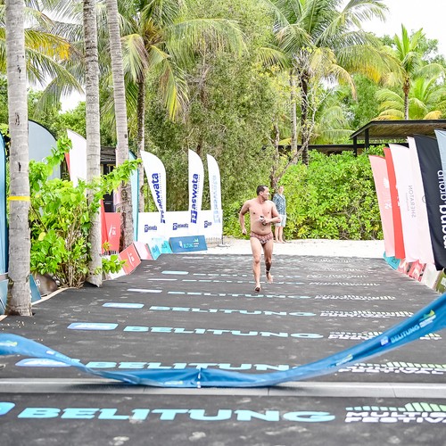 Race photo from Belitung Multisport Festival