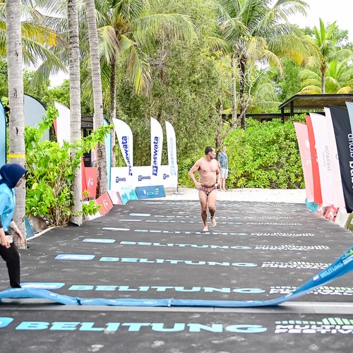 Race photo from Belitung Multisport Festival