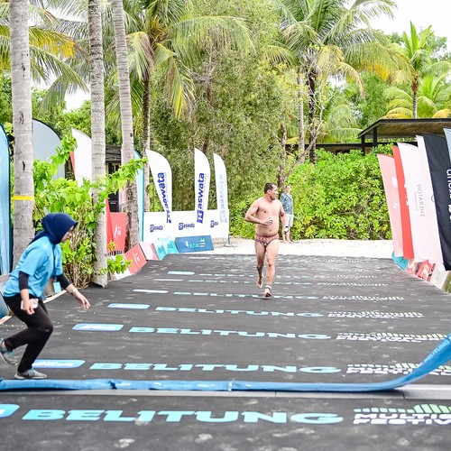 Race photo from Belitung Multisport Festival