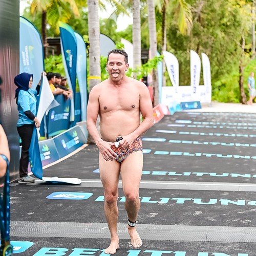 Race photo from Belitung Multisport Festival