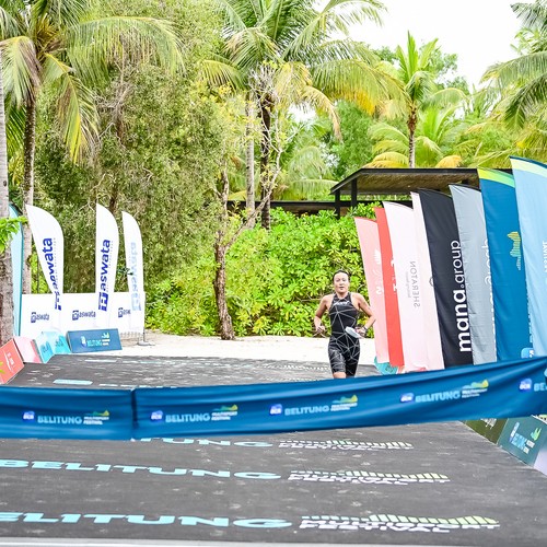 Race photo from Belitung Multisport Festival
