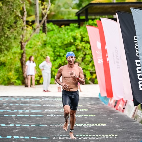 Race photo from Belitung Multisport Festival