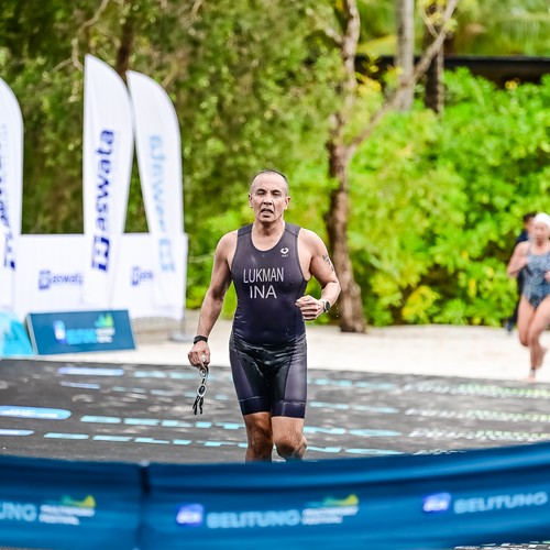 Race photo from Belitung Multisport Festival